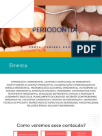 Apresentação Periodontia PDF