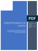 Conceptualización de Costos