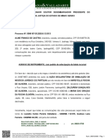 Modelo Agravo Instrumento Justiça Gratuita - Gustavo Lana