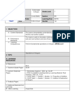 Lesson Plan Example