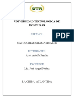 Categoria Gramatical