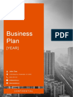 Retail Store Business Plan Template