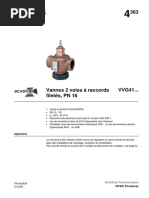 Motorized Valve-Landis Gyr (Siemens) - VVG41 Series