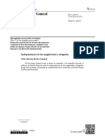 Informe Relator UN Participacion de Las Mujeres en Los Sistemas de Justicia