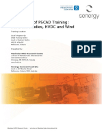 Training Outline - Senergy Australia - Applications of PSCAD - Transient Studies HVDC and Wind - 4 Day PDF