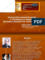 Educacion Emancipadora Basada en Competencias