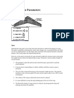 Wing Design Parameters