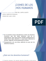 Generaciones de Los Derechos Humanos