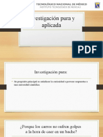 1.1 Investigacion Pura y Aplicada