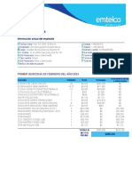 Pagos y Beneficios: Comprobante de