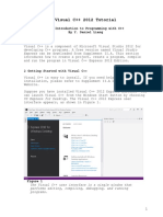 Visual C 2012 Tutorial For Introduction PDF