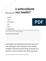 Anti Oxidant Meaning