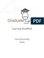 TYBCOM - Sem 6 - Cost Accounting