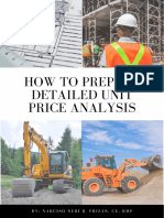 How To Prepare Detailed Unit Price Analysis - V5 - Updated - Corrected