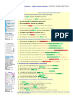 English Exercises - RELATIVE CLAUSES, DEFINING AND NON-DEFINING Corr