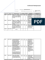 SF - Ojt Journal Week 2