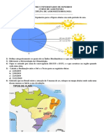 Prova 1 Agrometeorologia