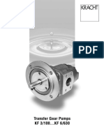 Transfer Gear Pumps KF 3/100... KF 6/630