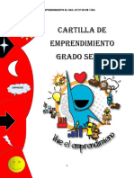 CARTILLA DE EMPRENDIMIENTO ANO LECTIVO 2023 Grado 6 PDF