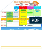 Horario de 6a - 2023