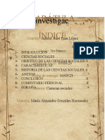 Ciencias Sociales Investigación