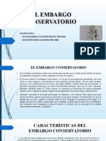 El Embargo Conservatorio