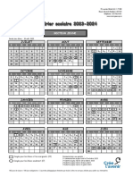 Calendrier 2023 2024 Petits Chiffres PDF