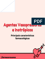 Agentes Vasopressores e Inotrópicos