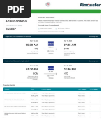 Flight Eticket A230317296053 PDF