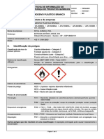 FISPQ 0001 ADESIVO PLuSTICO BRANCO Cinza e Preto PDF