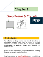 Chapter 1 Deep Beams and Corbels Lecture Notes1