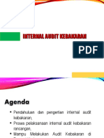 Internal Audit Kebakaran