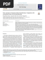 Voice Outcomes of Transoral Robotic Thyroidectomy: Comparison With Conventional Trans-Cervical Thyroidectomy