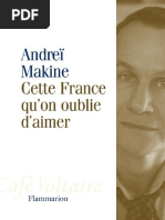 Cette France Qu - On Oublie D - Aimer