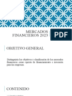 Mercados Financieros 2023 Unidad 1