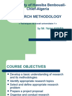 A COURSE IN RESEARCH METHODOLOGY 2018 PP