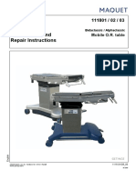 Maquet Betaclassic Alphaclassic 111801 111802 111803 Maintenance and Repair Instructions PDF