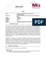 Sílabo - Normas Internacionales para Cadenas de Aprovisionamiento - MCI ECA VI