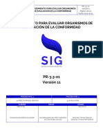 PR 3.3 01 Procedimiento para Evaluar OEC V11 PDF