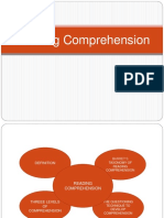 Reading Comprehension and Berrets Taxonomy