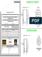 Plan de Ferraillage Vidange