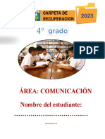 Comunicación 4° Grado