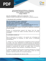 Guia de Actividades y Rúbrica de Evaluación - Unidad 1 - Fase 2 - Realizar El Análisis Cinemático de Un Robot para El Proyecto Propuesto PDF