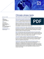 Climate Stress Tests