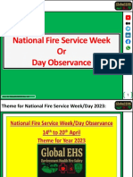 National Fire Service Week or Day Celebration Global EHS 059