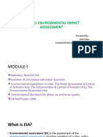 Need For Environmental Assesment