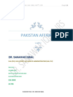 Pak Affair Notes