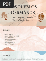 Los Pueblos Germánicos PDF