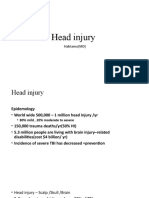 Head Injury Anes