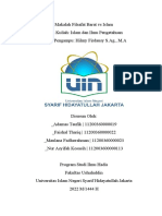 Makalah Filsafat Barat Vs Islam